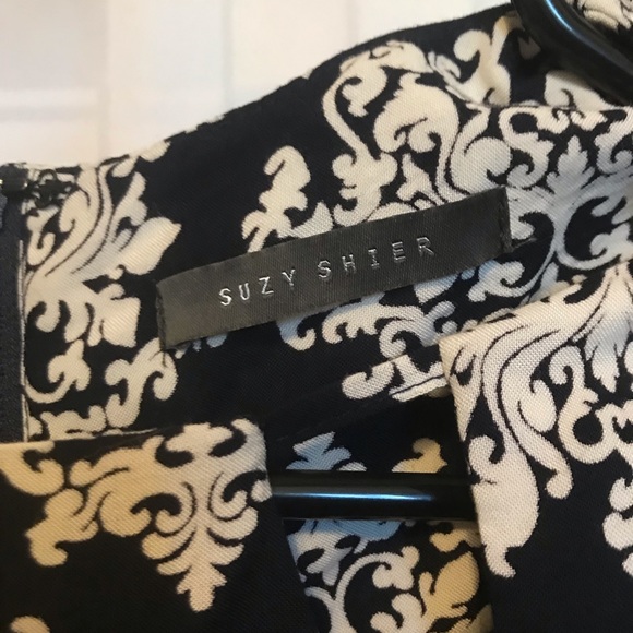 NWOT Susy Shier dress black and white size small - Picture 5 of 9